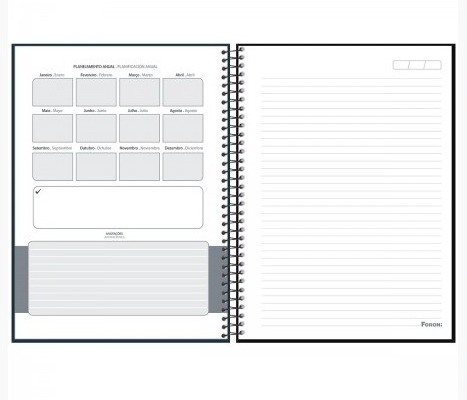 CADERNO C.D. 1X1 CLIFF MASC.
